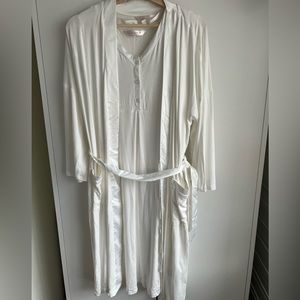Cotton Nightgown Set